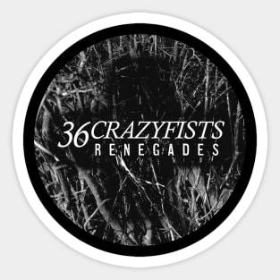 36 CRAZYFISTS BAND Sticker